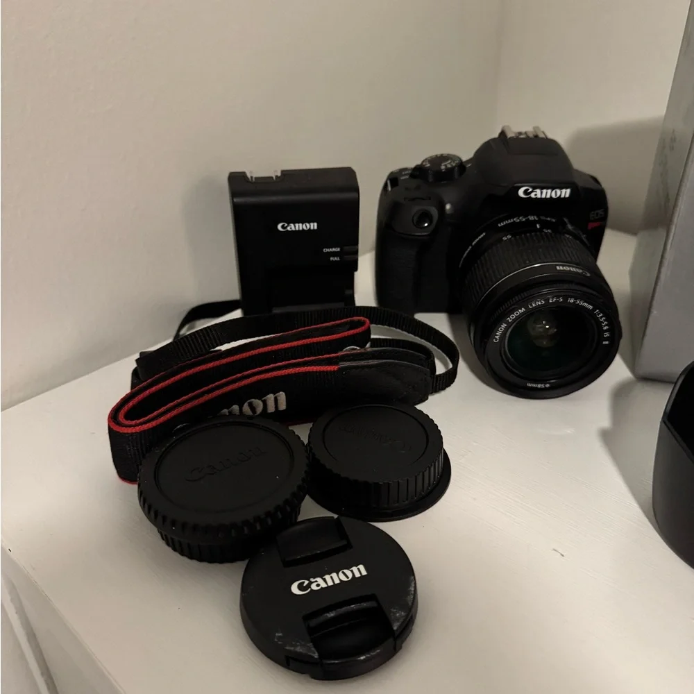 Canon EOS Rebel t6 Camera Set with Extra Lens (Ef 75-300mm)